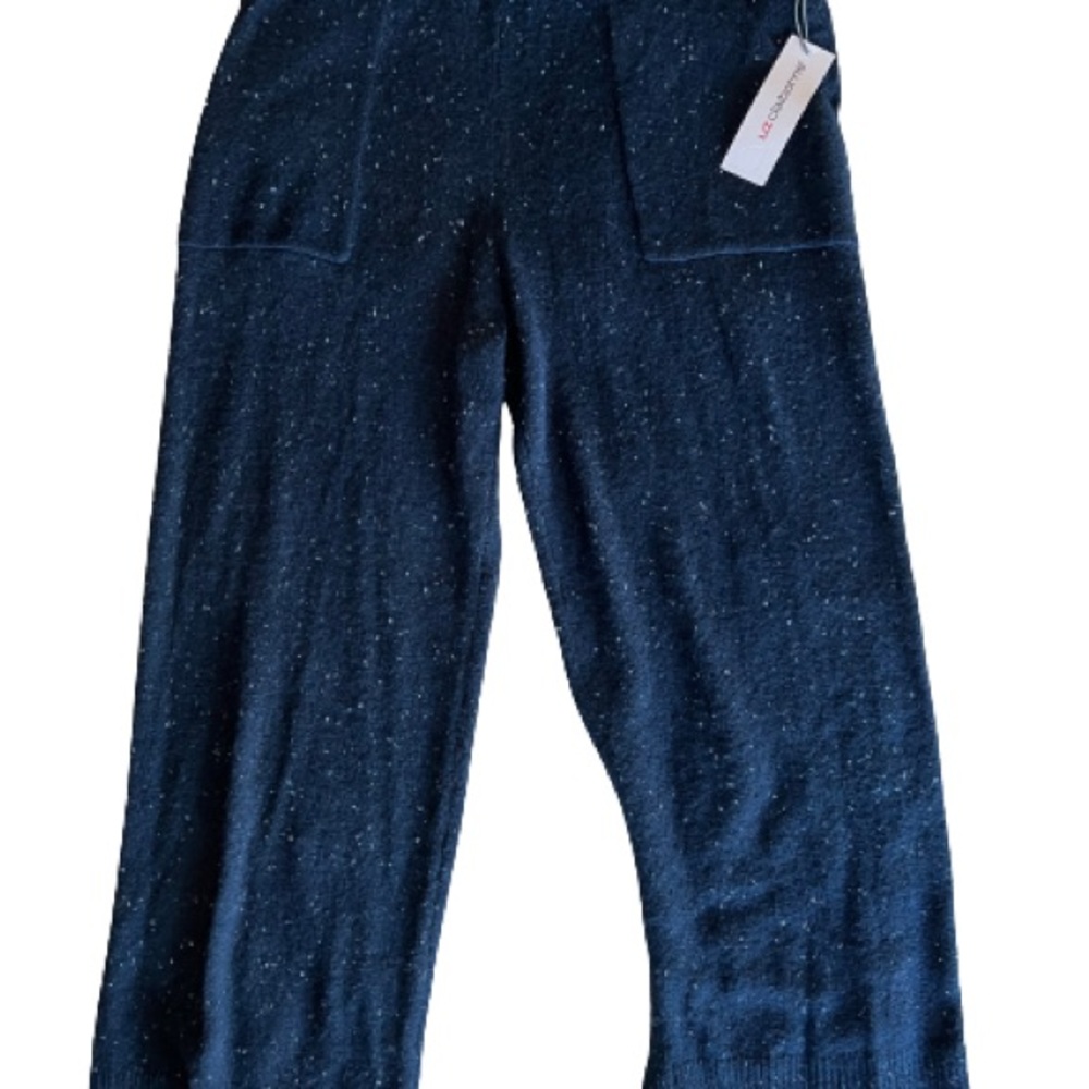 Liz Claiborne Navy Sweater Pants